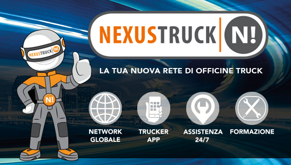 IN ITALIA APRE LA RETE DI OFFICINE NEXUSTRUCK