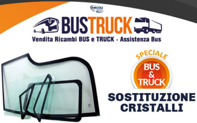 SERVIZIO SOSTITUZIONE VETRI BUS E TRUCK